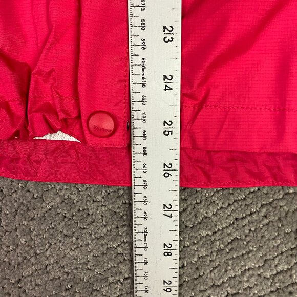 Marmot Jacket Women's Small Pink PreCip Eco Rain Waterproof Hooded Hiking Nylon - Picture 14 of 14